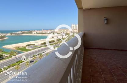 Apartment - 2 Bedrooms - 3 Bathrooms for rent in East Porto Drive - Porto Arabia - The Pearl Island - Doha