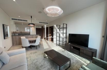 Apartment - 1 - 2 for rent in Lusail Marina Heights - Marina District - Lusail