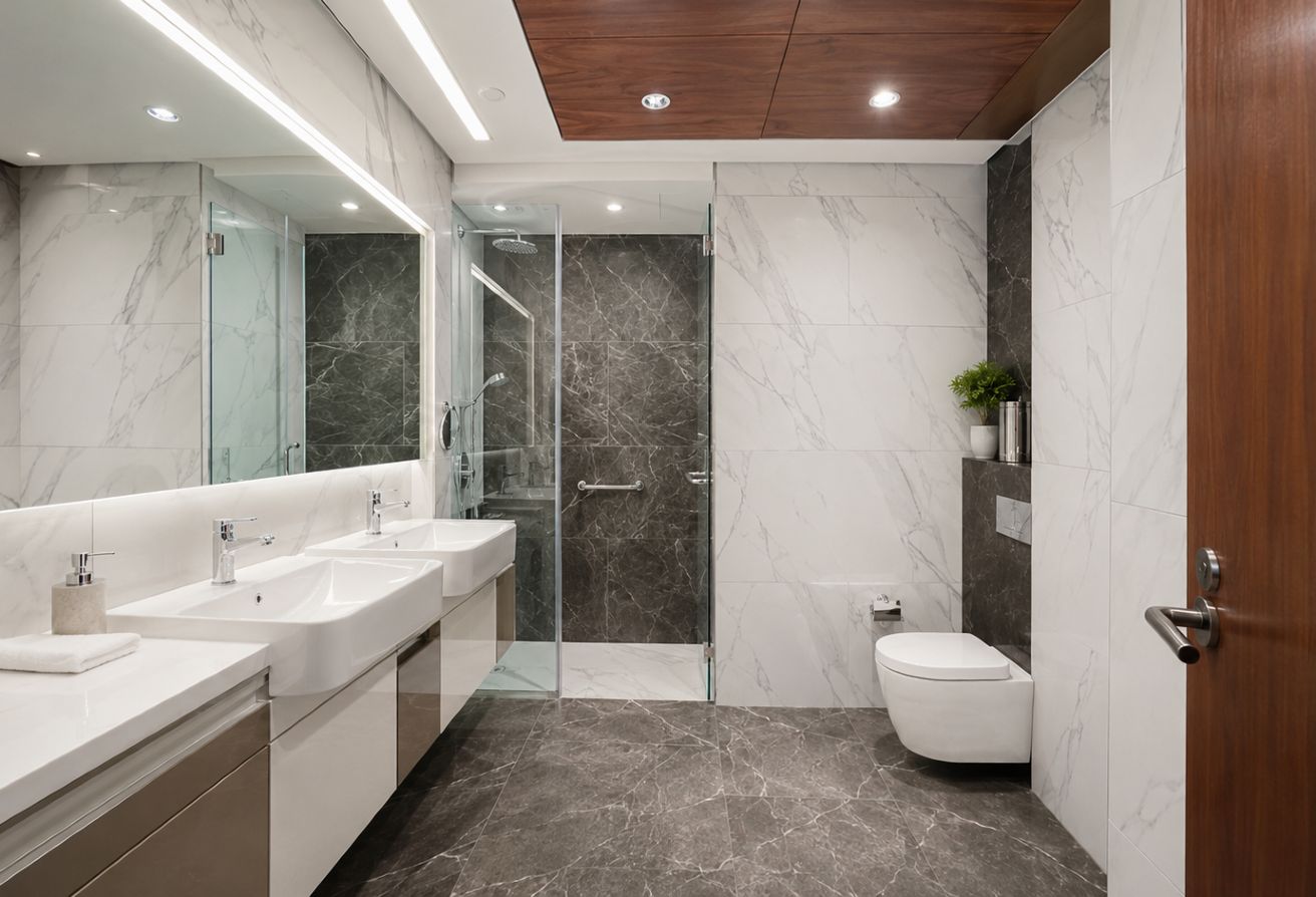 Lusail higher floor 3 bhk | closed kitchen  14.5k thumbnail 8