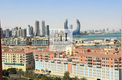 Apartment - 1 Bedroom - 2 Bathrooms for rent in East Porto Drive - Porto Arabia - The Pearl Island - Doha