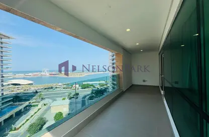 شقة - غرفة نوم - 2 حمامات للايجار في مرتفعات مارينا لوسيل - منطقة المارينا - الوسيل