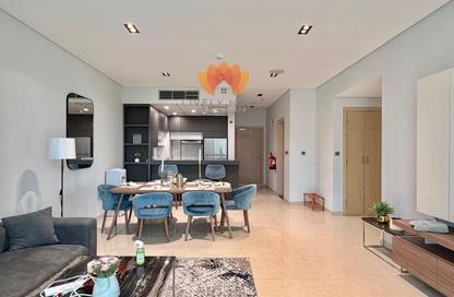 Apartment - 2 Bedrooms - 3 Bathrooms for rent in Marina Tower 23 - Marina District - Lusail Apartment - 2 Bedrooms - 3 Bathrooms for rent in Marina Tower 23 - Marina District - Lusail