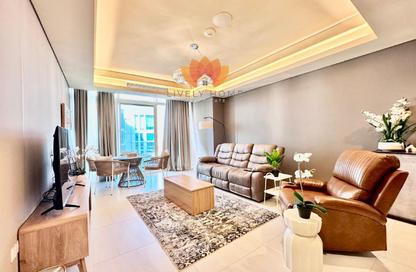 Apartment - 2 Bedrooms - 4 Bathrooms for rent in Crystal Residence - Gewan Island - The Pearl Island - Doha