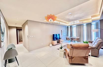 Apartment - 2 Bedrooms - 4 Bathrooms for rent in Crystal Residence - Gewan Island - The Pearl Island - Doha