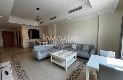 Apartment - 1 - 2 for rent in East Porto Drive - Porto Arabia - The Pearl Island - Doha