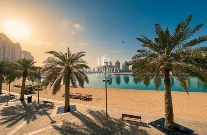 Apartment - 1 Bedroom - 2 Bathrooms for rent in Viva West - Viva Bahriyah - The Pearl Island - Doha