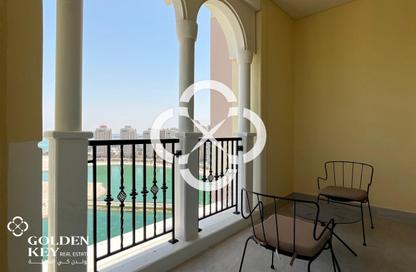 Apartment - 1 Bedroom - 2 Bathrooms for rent in Viva East - Viva Bahriyah - The Pearl Island - Doha