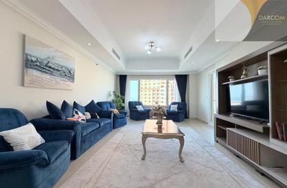 Apartment - 2 Bedrooms - 3 Bathrooms for rent in East Porto Drive - Porto Arabia - The Pearl Island - Doha Apartment - 2 Bedrooms - 3 Bathrooms for rent in East Porto Drive - Porto Arabia - The Pearl Island - Doha