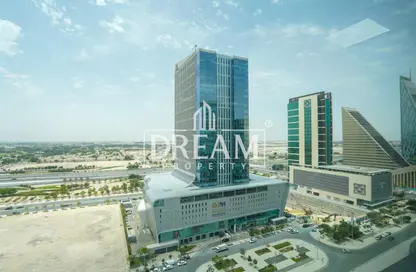 Office Space - 1 Bedroom - 2 Bathrooms for rent in Lusail Marina Heights - Marina District - Lusail