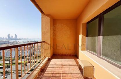 Apartment - 1 Bedroom - 2 Bathrooms for sale in Tower 16 - Porto Arabia - The Pearl Island - Doha Apartment - 1 Bedroom - 2 Bathrooms for sale in Tower 16 - Porto Arabia - The Pearl Island - Doha