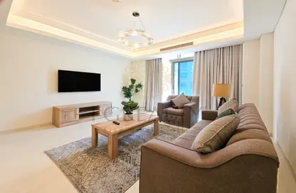 Apartment - 1 Bedroom - 2 Bathrooms for rent in Crystal Residence - Gewan Island - The Pearl Island - Doha