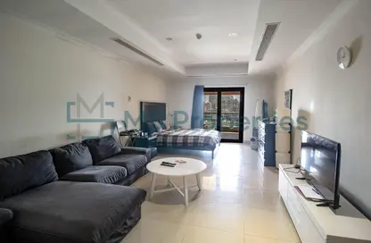 Apartment - Studio - 1 Bathroom for rent in West Porto Drive - Porto Arabia - The Pearl Island - Doha