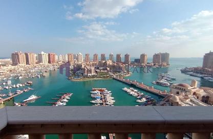 Apartment - 3 Bedrooms - 4 Bathrooms for rent in One Porto Arabia - Porto Arabia - The Pearl Island - Doha