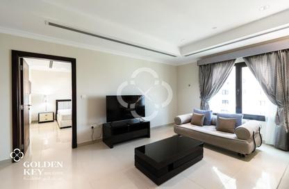 Apartment - 1 - 2 for rent in West Porto Drive - Porto Arabia - The Pearl Island - Doha