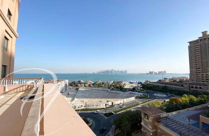 Apartment - 1 Bedroom - 2 Bathrooms for rent in Tower 29 - Porto Arabia - The Pearl Island - Doha