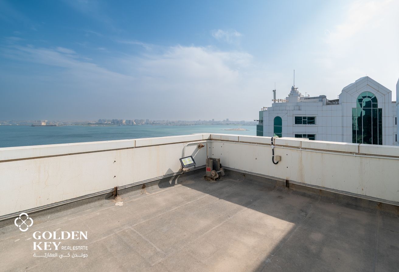 Sea View | Office Space with Balcony | West bay