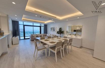 Apartment - 2 Bedrooms - 3 Bathrooms for rent in Seef Lusail Tower 1 - Seef Lusail - Lusail City - Lusail
