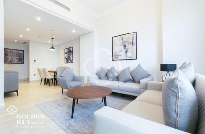 Apartment - 2 - 3 for rent in Lusail Residence - Marina District - Lusail