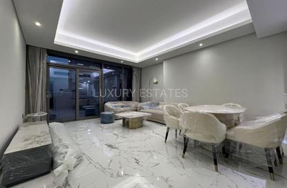 Apartment - 1 - 2 for rent in Lusail Marina Heights - Marina District - Lusail