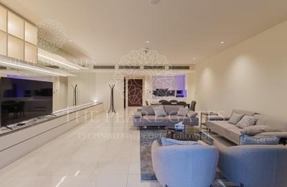 Apartment - 2 Bedrooms - 4 Bathrooms for rent in Seef Lusail Tower 1 - Seef Lusail - Lusail City - Lusail
