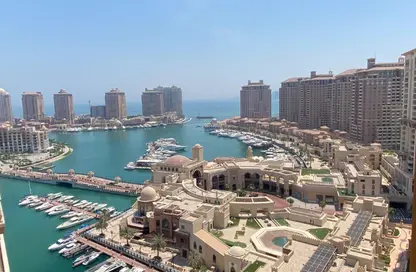 Apartment - 2 Bedrooms - 3 Bathrooms for sale in East Porto Drive - Porto Arabia - The Pearl Island - Doha