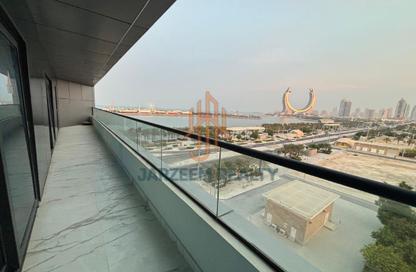 Apartment - 2 - 3 for rent in Lusail Marina Heights - Marina District - Lusail