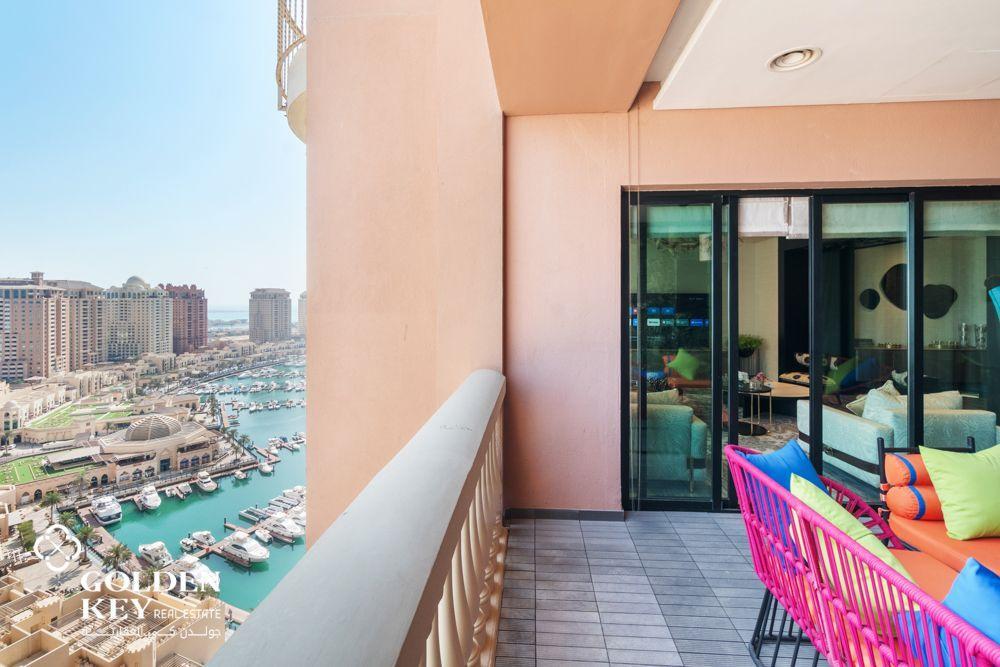 Gorgeous 3BR+Maid w/ Balcony | Porto Arabia