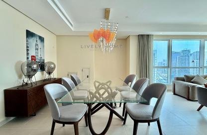Apartment - 2 Bedrooms - 3 Bathrooms for rent in Lusail Residence - Marina District - Lusail