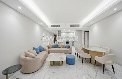 Apartment - 2 Bedrooms - 3 Bathrooms for rent in Marina District - Lusail