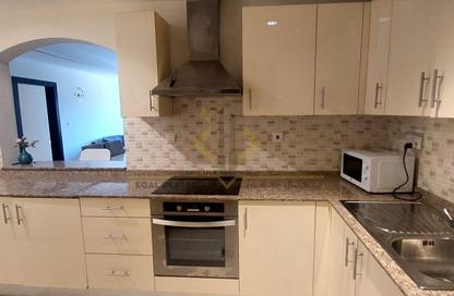 Apartment - 1 Bedroom - 2 Bathrooms for rent in West Porto Drive - Porto Arabia - The Pearl Island - Doha Apartment - 1 Bedroom - 2 Bathrooms for rent in West Porto Drive - Porto Arabia - The Pearl Island - Doha
