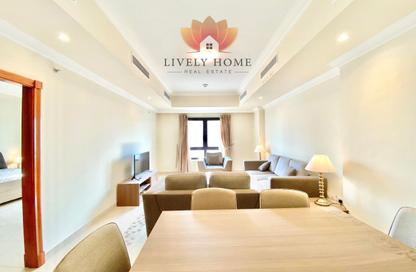Apartment - 1 - 2 for rent in West Porto Drive - Porto Arabia - The Pearl Island - Doha