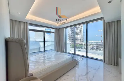 Apartment - 2 Bedrooms - 3 Bathrooms for rent in Marina Tower 23 - Marina District - Lusail