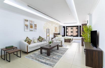 Apartment - Studio - 1 Bathroom for rent in East Porto Drive - Porto Arabia - The Pearl Island - Doha