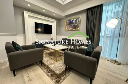 Apartment - 1 Bedroom - 2 Bathrooms for rent in Bin Al Sheikh Towers - Al Mirqab Al Jadeed - Doha