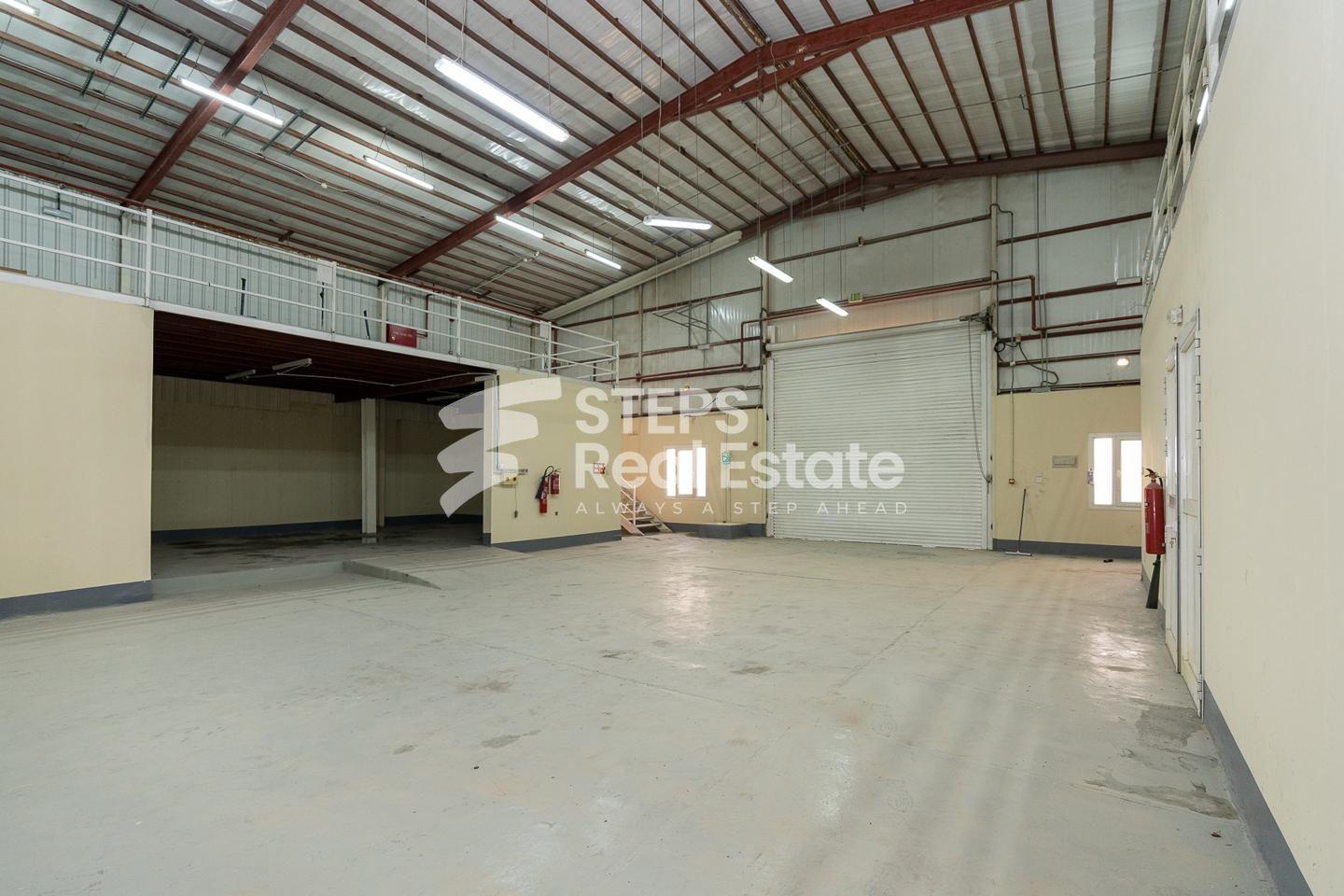 Spacious Warehouse for Rent in Industrial Area