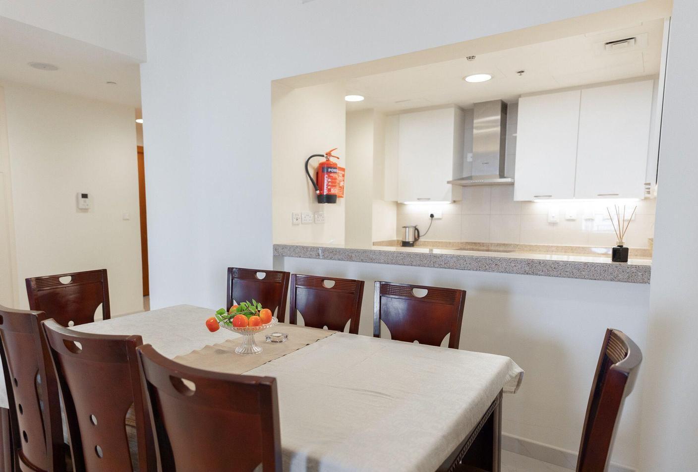 Stunning 1BR with 2 Balconies | FF | Viva Bahriya