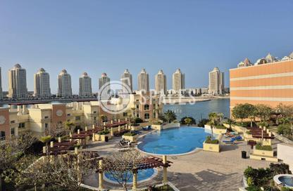 Apartment - 1 Bedroom - 2 Bathrooms for rent in Viva East - Viva Bahriyah - The Pearl Island - Doha