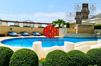 Apartment - 1 Bedroom - 2 Bathrooms for rent in Tower 14 - Viva Bahriyah - The Pearl Island - Doha