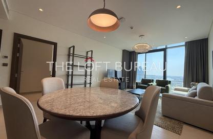 Apartment - 1 - 2 for rent in Lusail Marina Heights - Marina District - Lusail