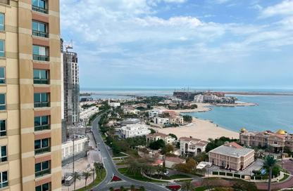 Apartment - Studio - 1 Bathroom for rent in Viva West - Viva Bahriyah - The Pearl Island - Doha