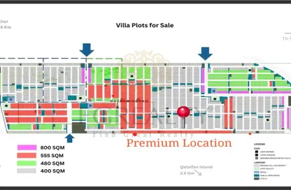 Land - Studio for sale in Huzoom Villas - Lusail City - Lusail