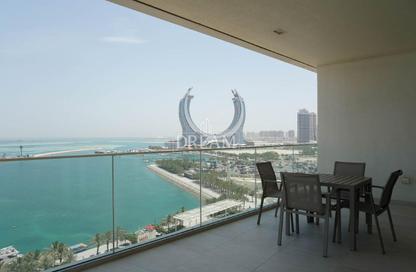Apartment - 2 Bedrooms - 3 Bathrooms for rent in Marina Residence 16 - Marina District - Lusail