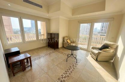 Apartment - 1 Bedroom - 2 Bathrooms for rent in East Porto Drive - Porto Arabia - The Pearl Island - Doha Apartment - 1 Bedroom - 2 Bathrooms for rent in East Porto Drive - Porto Arabia - The Pearl Island - Doha