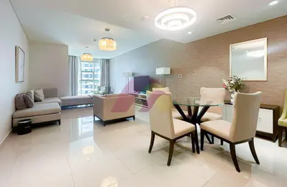 Apartment - 2 Bedrooms - 3 Bathrooms for rent in Lusail Marina Heights - Marina District - Lusail