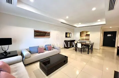 شقة - غرفة نوم - 2 حمامات للايجار في برج 28 - بورتو أرابيا - جزيرة اللؤلؤة - الدوحة