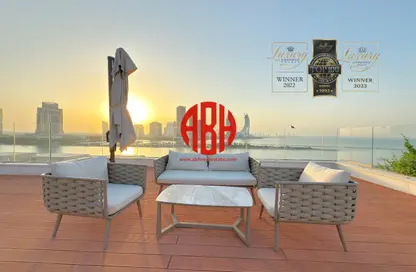 شقة - غرفة نوم - 2 حمامات للايجار في جزيرة جيوان - جزيرة اللؤلؤة - الدوحة