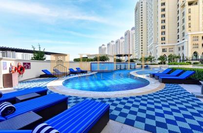 Apartment - 1 - 2 for rent in Viva West - Viva Bahriyah - The Pearl Island - Doha