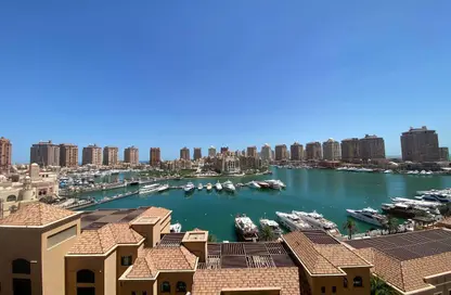 Apartment - 2 Bedrooms - 4 Bathrooms for sale in East Porto Drive - Porto Arabia - The Pearl Island - Doha