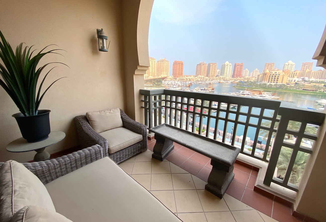 MARINA VIEW TOWNHOUSE|FURNISHED 1BR | PORTO ARABIA