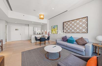Apartment - 1 Bedroom - 2 Bathrooms for rent in West Bay - West Bay - Doha